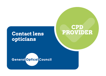 Contact lens optician logo